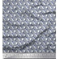 thumbnail image 1 of Soimoi Cotton Poplin Fabric Cat Animal Print Fabric by The Yard 56 Inch Wide, 1 of 3