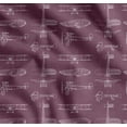 thumbnail image 1 of Soimoi Cotton Poplin Fabric Check & Airplane Transport Print Fabric by Yard 56 Inch Wide, 1 of 7