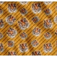 thumbnail image 1 of Soimoi Cotton Poplin Fabric Check & Tiger Face Animal Print Fabric by Yard 42 Inch Wide, 1 of 7