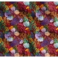 thumbnail image 1 of Soimoi Cotton Poplin Fabric Coral & Jellyfish Ocean Printed Fabric 1 Yard 56 Inch Wide, 1 of 7