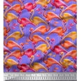 thumbnail image 1 of Soimoi Cotton Poplin Fabric Flamingo Bird Decor Fabric Printed Yard 42 Inch Wide, 1 of 3
