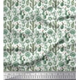 thumbnail image 1 of Soimoi Cotton Poplin Fabric Floral,Succulents & Cactus Tree Decor Fabric Printed Yard 42 Inch Wide, 1 of 1