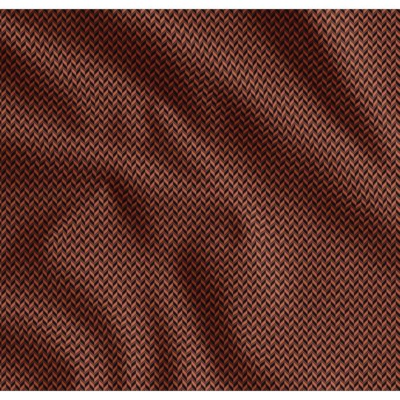 Soimoi Cotton Poplin Fabric Herringbone Small Printed Fabric 1 Yard 42 Inch Wide