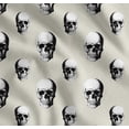 thumbnail image 1 of Soimoi Cotton Poplin Fabric Horror Skull Halloween Print Sewing Fabric Yard 42 Inch Wide, 1 of 7
