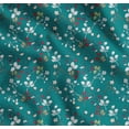 thumbnail image 1 of Soimoi Cotton Poplin Fabric Leaves,Floral & Berries Fruits Printed Craft Fabric by The Yard 56 Inch Wide, 1 of 7