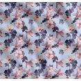 thumbnail image 1 of Soimoi Cotton Poplin Fabric Leaves & Floral Print Fabric by The Yard 42 Inch Wide, 1 of 7