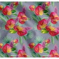 thumbnail image 1 of Soimoi Cotton Poplin Fabric Leaves,Laceleaf & Lupine Floral Fabric Prints by Yard 42 Inch Wide, 1 of 7