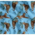 thumbnail image 1 of Soimoi Cotton Poplin Fabric Leaves & Leopard Animal Print Sewing Fabric Yard 42 Inch Wide, 1 of 7