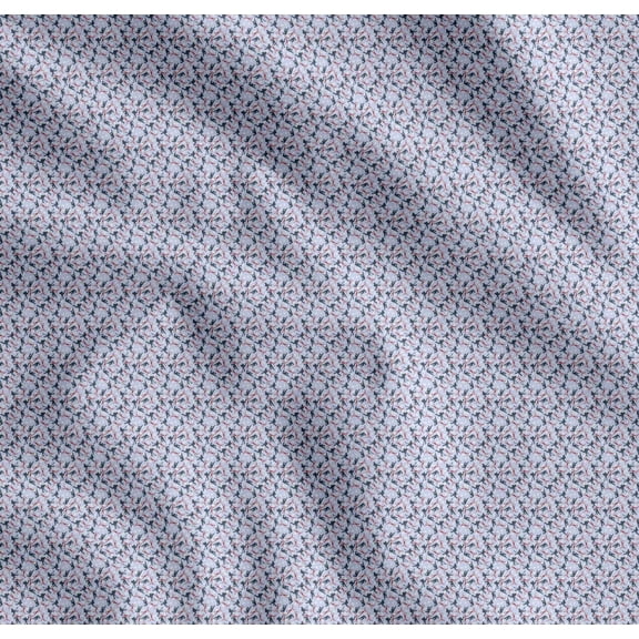 Soimoi Cotton Poplin Fabric Men & Hockey Stick Shirting Printed Fabric 1 Yard 42 Inch Wide