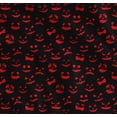 thumbnail image 1 of Soimoi Cotton Poplin Fabric Monster Face Halloween Print Fabric by Yard 42 Inch Wide, 1 of 7