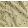 thumbnail image 1 of Soimoi Cotton Poplin Fabric Notes Musical Instrument Print Fabric by The Yard 56 Inch Wide, 1 of 7