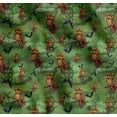 thumbnail image 1 of Soimoi Cotton Poplin Fabric Owl,Bat & Haunted House Halloween Fabric Prints By Yard 56 Inch Wide, 1 of 7