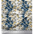 thumbnail image 1 of Soimoi Cotton Poplin Fabric Skull Halloween Decor Fabric Printed Yard 42 Inch Wide, 1 of 1