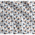 thumbnail image 1 of Soimoi Cotton Poplin Fabric Text,Rugby Ball & Bird Cartoon Print Sewing Fabric Yard 56 Inch Wide, 1 of 7