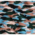 thumbnail image 1 of Soimoi Cotton Poplin Fabric Two Tone With White Camouflage Print Fabric by the Yard 42 Inch Wide, 1 of 7