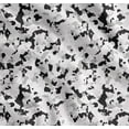 thumbnail image 1 of Soimoi Cotton Poplin Fabric Two Tone With White Camouflage Printed Craft Fabric by the Yard 42 Inch Wide, 1 of 7