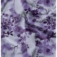 thumbnail image 1 of Soimoi Cotton Poplin Purple Fabric By the Yard - 42 Inch Wide -Florals Print Fabric - Elegant and Timeless Patterns for Fashion and Home Decor Printed Fabric, 1 of 6