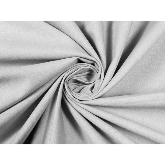 Soimoi Cotton Poplin Sewing Craft Projects Fabric Solid By Yard White 40 Inches Wide