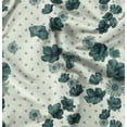 thumbnail image 1 of Soimoi Cotton Satin Spandex Green Fabric By the Yard - 54 Inch Wide -Florals Print Fabric - Elegant and Timeless Patterns for Fashion and Home Decor Printed Fabric, 1 of 6