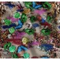thumbnail image 1 of Soimoi Cotton Voile Fabric Animal Skin,& Floral Watercolor Print Fabric by Yard 42 Inch Wide, 1 of 7