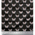thumbnail image 1 of Soimoi Cotton Voile Fabric Artistic Butterfly Print Sewing Fabric Yard 42 Inch Wide, 1 of 3