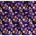 thumbnail image 1 of Soimoi Cotton Voile Fabric Bat,Witch Hat & Magic Potion Halloween Print Fabric by The Yard 56 Inch Wide, 1 of 7