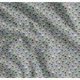 thumbnail image 1 of Soimoi Cotton Voile Fabric Bloody Eyes Halloween Decor Fabric Printed Yard 56 Inch Wide, 1 of 7