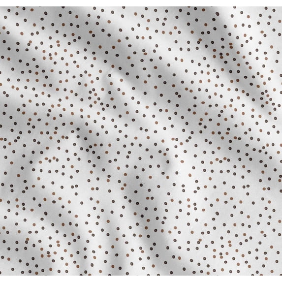 Soimoi Cotton Voile Fabric Cookies Shirting Print Sewing Fabric Yard 56 Inch Wide