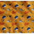 thumbnail image 1 of Soimoi Cotton Voile Fabric Coral,Whale & Jellyfish Ocean Print Fabric by The Yard 56 Inch Wide, 1 of 7