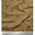 thumbnail image 1 of Soimoi Cotton Voile Fabric Dot & Owl Bird Print Sewing Fabric Yard 56 Inch Wide, 1 of 3