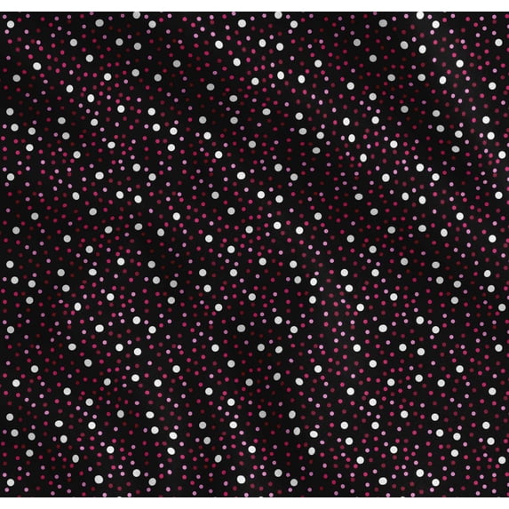 Soimoi Cotton Voile Fabric Dots Shirting Printed Fabric 1 Yard 42 Inch Wide