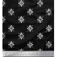 thumbnail image 1 of Soimoi Cotton Voile Fabric Floral Block Print Fabric by Yard 42 Inch Wide, 1 of 3