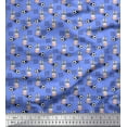 thumbnail image 1 of Soimoi Cotton Voile Fabric Football & Panda Kids Fabric Prints by Yard 42 Inch Wide, 1 of 1