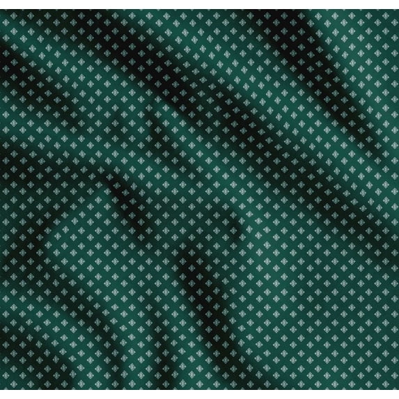 Soimoi Cotton Voile Fabric Four Sided Arrow Shirting Print Fabric by Yard 56 Inch Wide