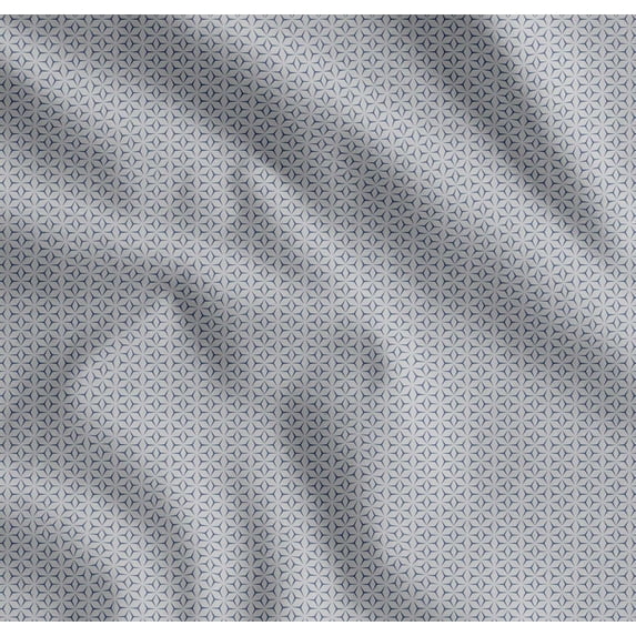 Soimoi Cotton Voile Fabric Geometric Small Fabric Prints by Yard 56 Inch Wide