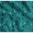thumbnail image 1 of Soimoi Cotton Voile Fabric Ghost,Skull & Witch Halloween Decor Fabric Printed Yard 56 Inch Wide, 1 of 7