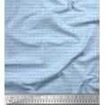 thumbnail image 1 of Soimoi Cotton Voile Fabric Hand Drawn Curve Shirting Print Fabric by Yard 56 Inch Wide, 1 of 1