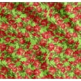 thumbnail image 1 of Soimoi Cotton Voile Fabric Holly Leaves & Floral Print Fabric by the Yard 56 Inch Wide, 1 of 7