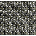 thumbnail image 1 of Soimoi Cotton Voile Fabric Horror Skull Halloween Printed Fabric 1 Yard 56 Inch Wide, 1 of 7