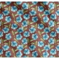 thumbnail image 1 of Soimoi Cotton Voile Fabric Hummingbird & Floral Printed Fabric 1 Yard 56 Inch Wide, 1 of 7