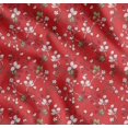 thumbnail image 1 of Soimoi Cotton Voile Fabric Leaves,Floral & Berries Fruits Decor Fabric Printed Yard 42 Inch Wide, 1 of 7