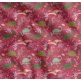 thumbnail image 1 of Soimoi Cotton Voile Fabric Leaves,Floral & Dinosaur Jungle Print Fabric by The Yard 42 Inch Wide, 1 of 7