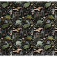 thumbnail image 1 of Soimoi Cotton Voile Fabric Leaves,Floral & Dinosaur Jungle Printed Fabric 1 Yard 42 Inch Wide, 1 of 7