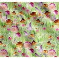 thumbnail image 1 of Soimoi Cotton Voile Fabric Leaves,Floral & Mushroom Vegetable Fabric Prints By Yard 42 Inch Wide, 1 of 7