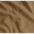 thumbnail image 1 of Soimoi Cotton Voile Fabric Leaves & Tulip Floral Printed Fabric 1 Yard 42 Inch Wide, 1 of 7