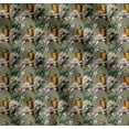 thumbnail image 1 of Soimoi Cotton Voile Fabric Macaw Parrot,Leaves & Waterlily Floral Print Sewing Fabric Yard 56 Inch Wide, 1 of 7