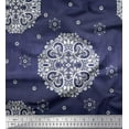 thumbnail image 1 of Soimoi Cotton Voile Fabric Mandala Decorative Print Fabric by Yard 42 Inch Wide, 1 of 1