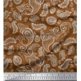 thumbnail image 1 of Soimoi Cotton Voile Fabric Paisley Block Print Fabric by Yard 42 Inch Wide, 1 of 1