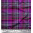 thumbnail image 1 of Soimoi Cotton Voile Fabric Plaid Check Decor Fabric Printed Yard 56 Inch Wide, 1 of 3
