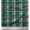 thumbnail image 1 of Soimoi Cotton Voile Fabric Plaid Check Print Fabric by the Yard 56 Inch Wide, 1 of 3